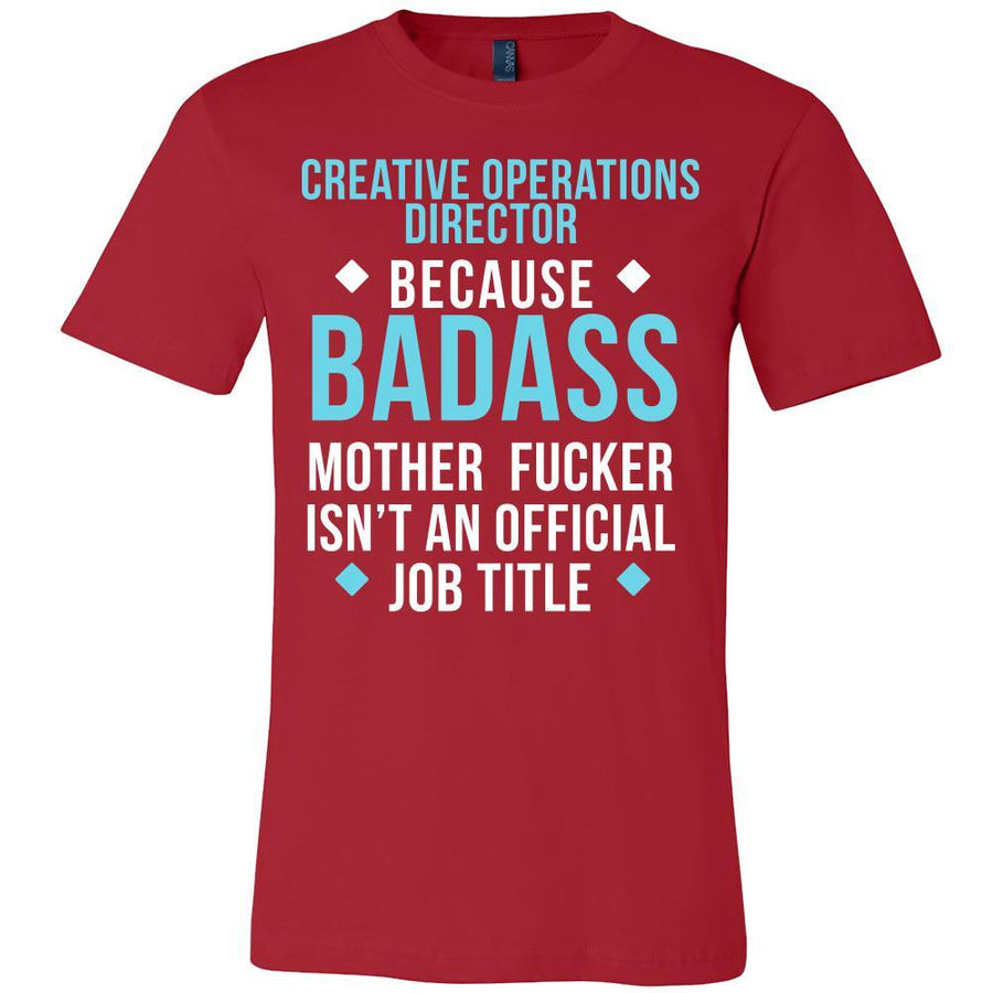 Badass Creative Operations Director-T-shirt-Teelime | shirts-hoodies-mugs