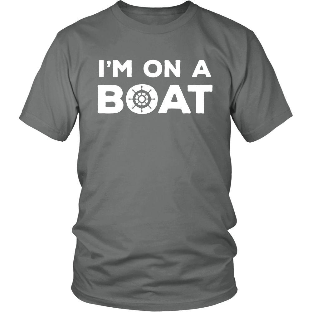 Cruising T Shirt - I'm on a Boat-T-shirt-Teelime | shirts-hoodies-mugs