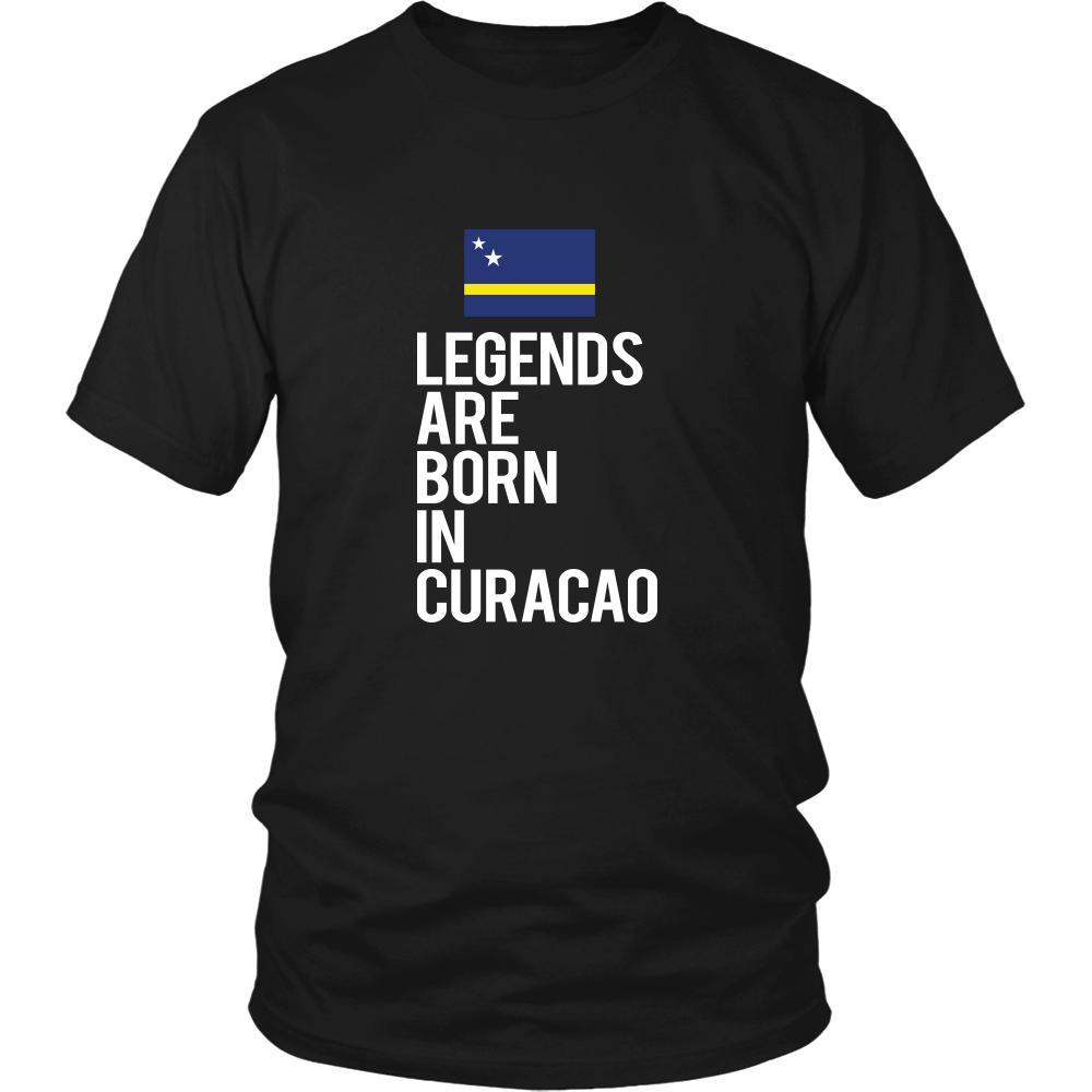 Curacao Shirt - Legends are born in Curacao - National Heritage Gift-T-shirt-Teelime | shirts-hoodies-mugs