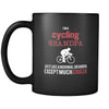 Cycling I'm a cycling grandpa just like a normal grandpa except much cooler 11oz Black Mug-Drinkware-Teelime | shirts-hoodies-mugs