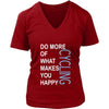 Cycling Shirt - Do more of what makes you happy Cycling- Hobby Gift-T-shirt-Teelime | shirts-hoodies-mugs