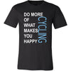 Cycling Shirt - Do more of what makes you happy Cycling- Hobby Gift-T-shirt-Teelime | shirts-hoodies-mugs