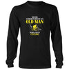 Cycling Shirt - Never underestimate an old man who loves cycling Grandfather Hobby Gift-T-shirt-Teelime | shirts-hoodies-mugs