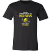 Cycling Shirt - Never underestimate an old man who loves cycling Grandfather Hobby Gift-T-shirt-Teelime | shirts-hoodies-mugs