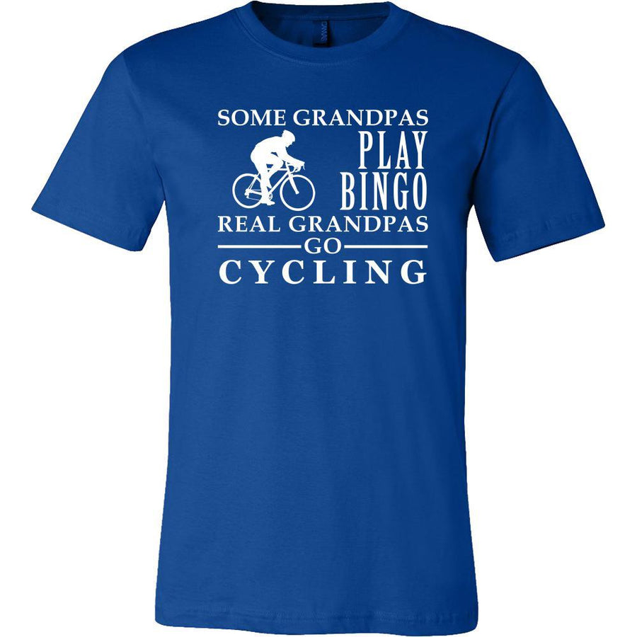 Cycling Shirt Some Grandpas play bingo, real Grandpas go Cycling Family Hobby-T-shirt-Teelime | shirts-hoodies-mugs