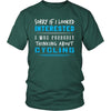 Cycling Shirt - Sorry If I Looked Interested, I think about Cycling - Hobby Gift-T-shirt-Teelime | shirts-hoodies-mugs