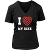 Cycling T Shirt - I love my bike-T-shirt-Teelime | shirts-hoodies-mugs