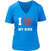 Cycling T Shirt - I love my bike-T-shirt-Teelime | shirts-hoodies-mugs