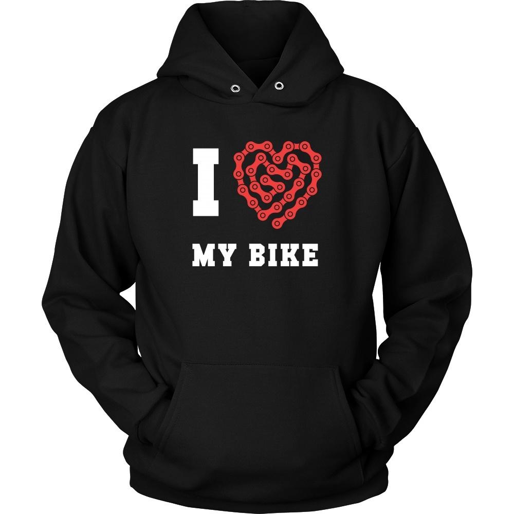 Cycling T Shirt - I love my bike-T-shirt-Teelime | shirts-hoodies-mugs