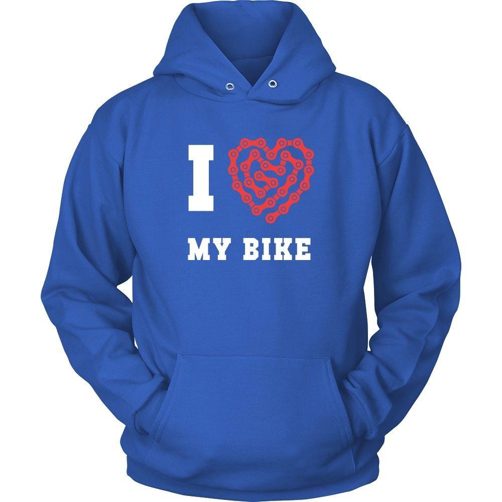 Cycling T Shirt - I love my bike-T-shirt-Teelime | shirts-hoodies-mugs