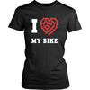 Cycling T Shirt - I love my bike-T-shirt-Teelime | shirts-hoodies-mugs