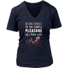 Cycling T Shirt - Nothing compares to the simple pleasure of a bike ride-T-shirt-Teelime | shirts-hoodies-mugs