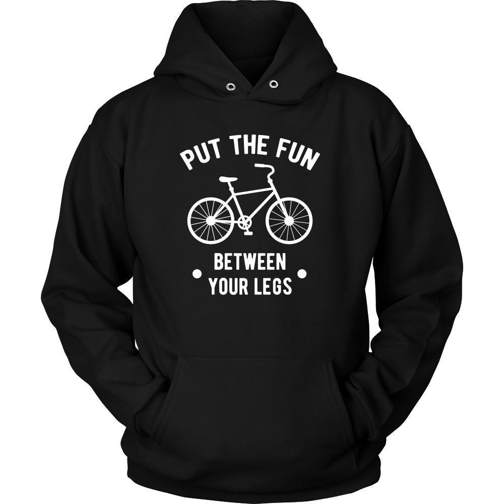 Cycling T Shirt - Put the fun between your legs-T-shirt-Teelime | shirts-hoodies-mugs