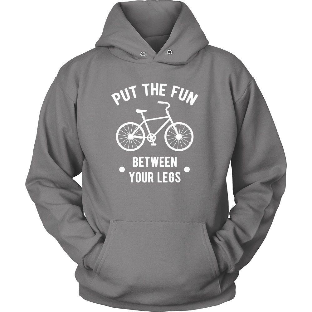 Cycling T Shirt - Put the fun between your legs-T-shirt-Teelime | shirts-hoodies-mugs