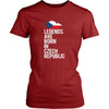 Czech Republic Shirt - Legends are born in Czech Republic - National Heritage Gift-T-shirt-Teelime | shirts-hoodies-mugs