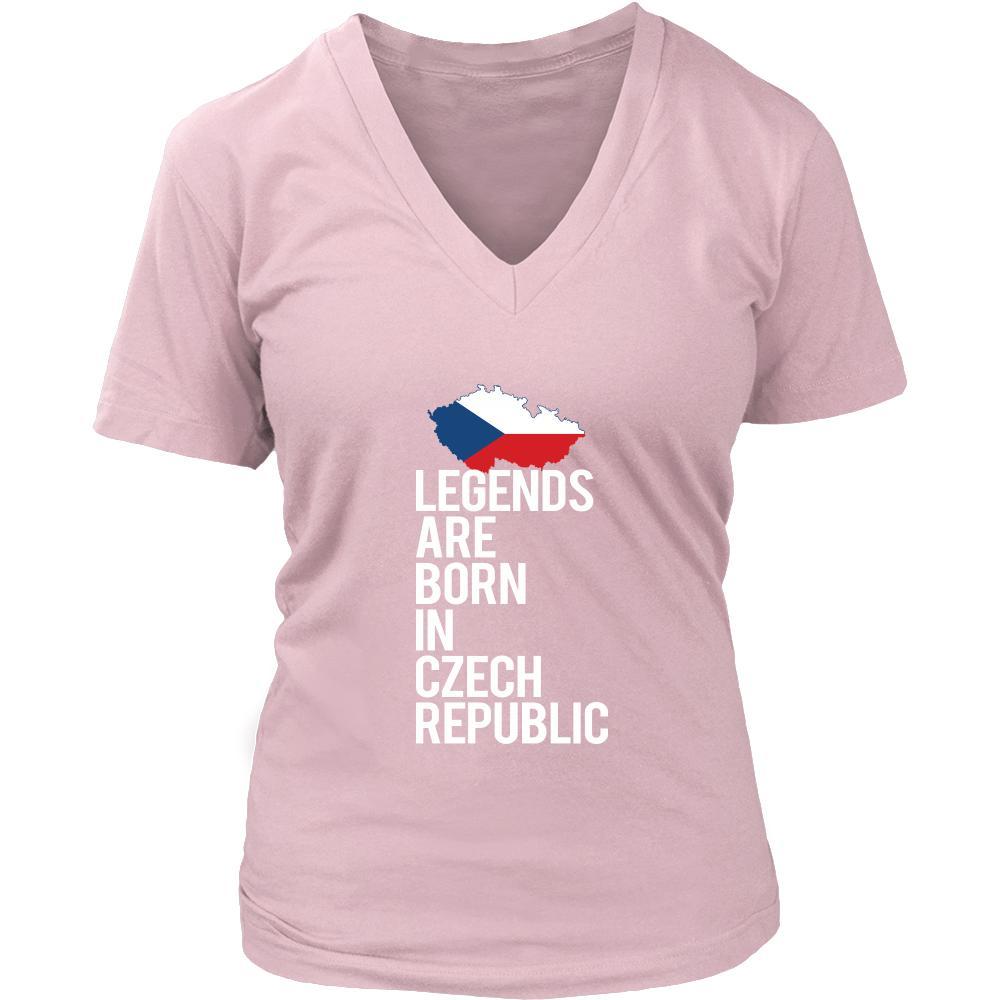 Czech Republic Shirt - Legends are born in Czech Republic - National Heritage Gift-T-shirt-Teelime | shirts-hoodies-mugs