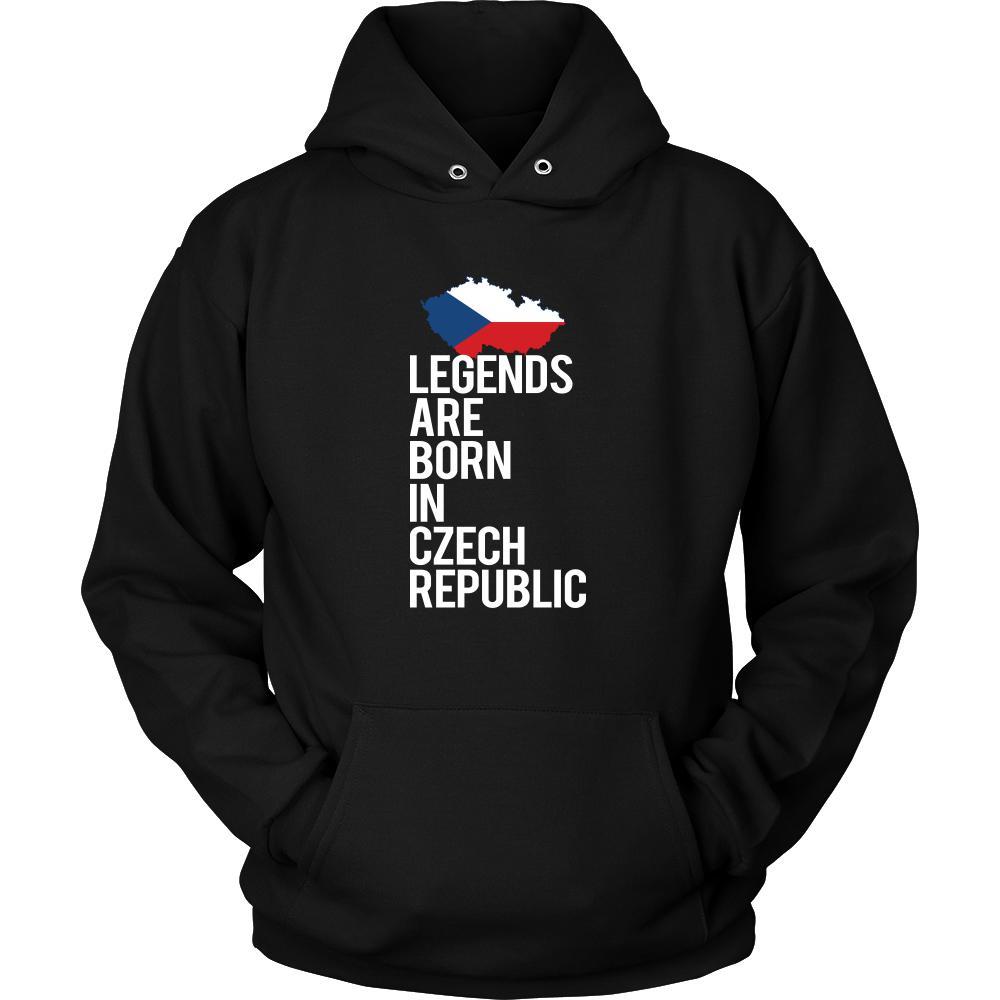 Czech Republic Shirt - Legends are born in Czech Republic - National Heritage Gift-T-shirt-Teelime | shirts-hoodies-mugs