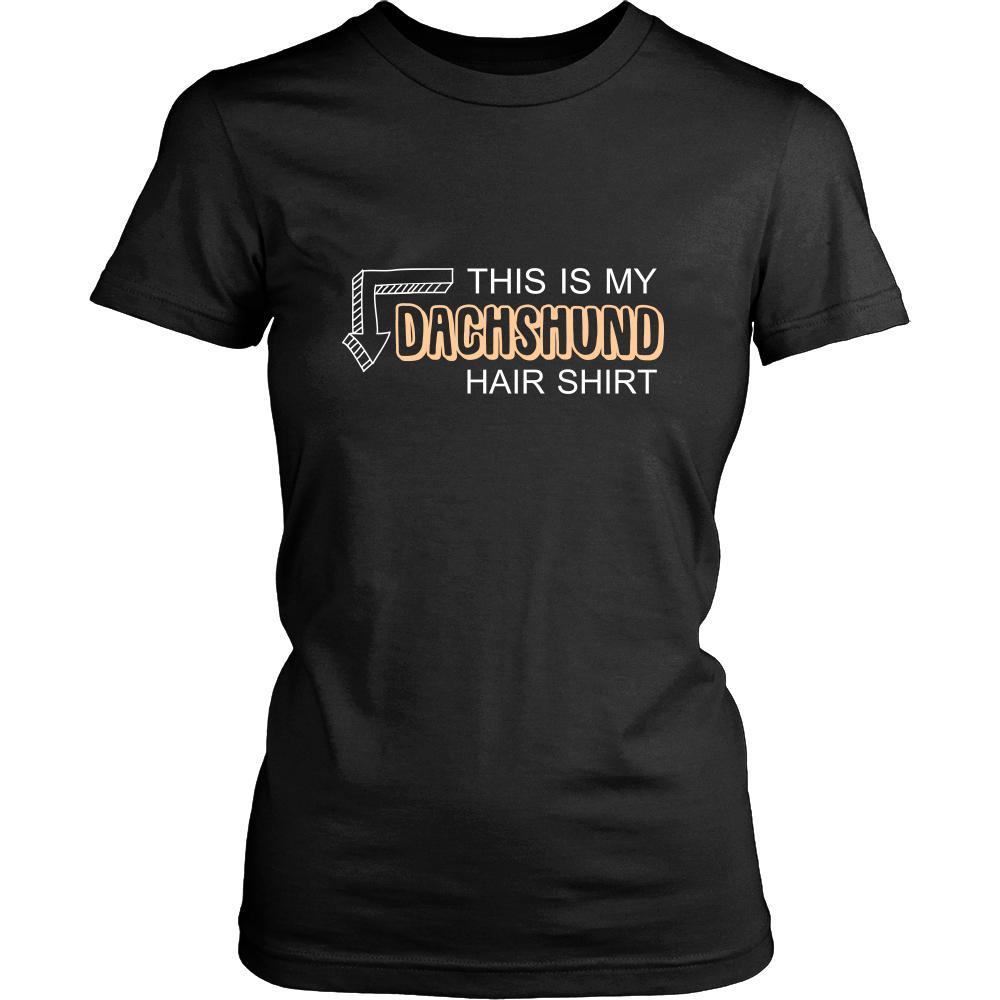 Dachshund Shirt - This is my Dachshund hair shirt - Dog Lover Gift-T-shirt-Teelime | shirts-hoodies-mugs