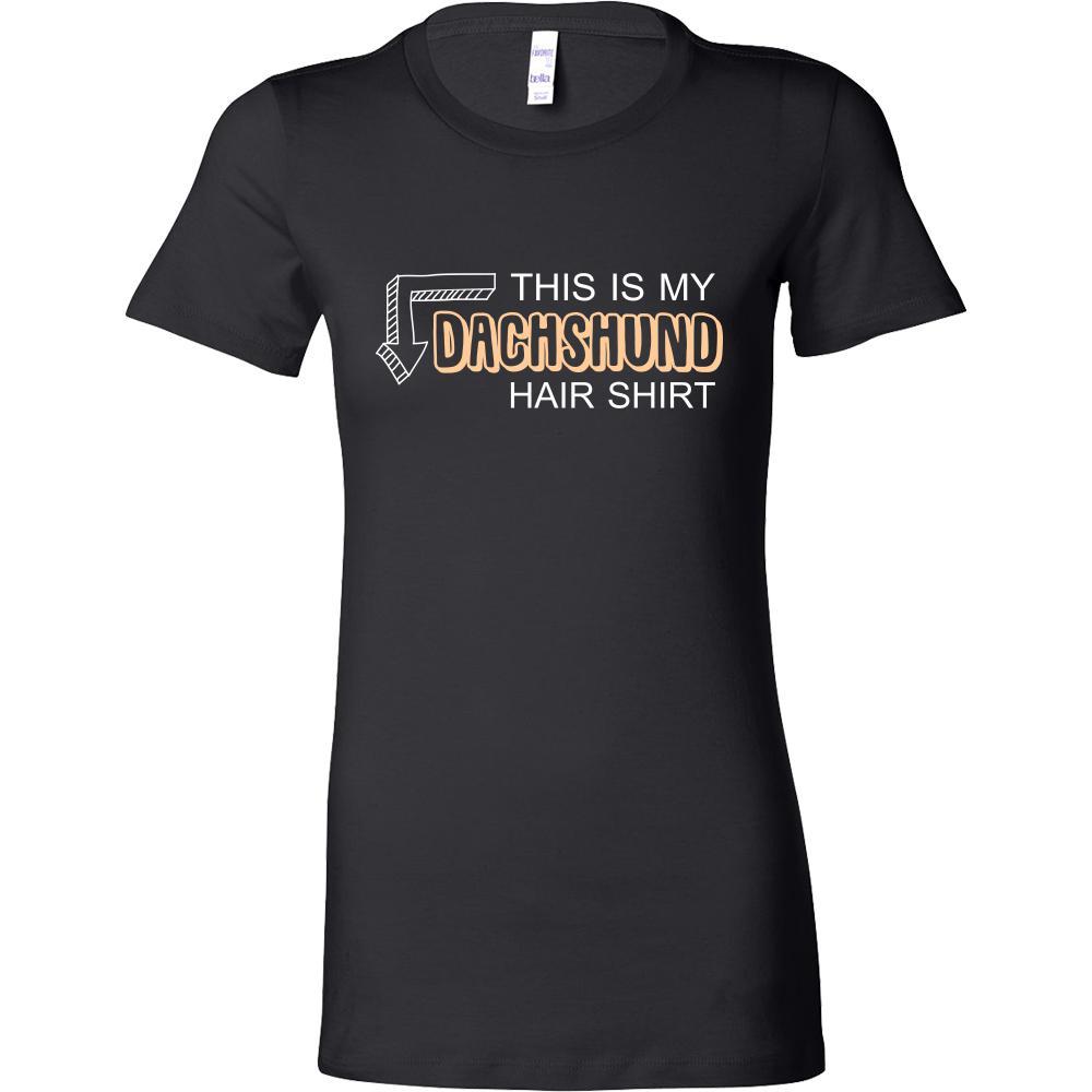 Dachshund Shirt - This is my Dachshund hair shirt - Dog Lover Gift-T-shirt-Teelime | shirts-hoodies-mugs