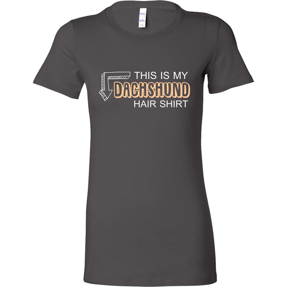 Dachshund Shirt - This is my Dachshund hair shirt - Dog Lover Gift-T-shirt-Teelime | shirts-hoodies-mugs