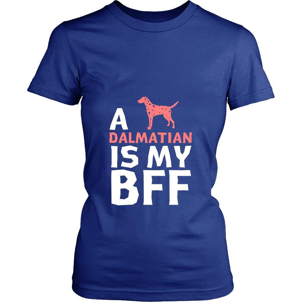 Dalmatian Shirt - a Dalmatian is my bff- Dog Lover Gift-T-shirt-Teelime | shirts-hoodies-mugs
