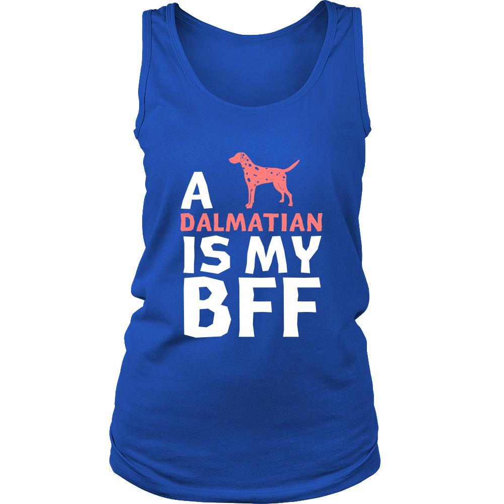 Dalmatian Shirt - a Dalmatian is my bff- Dog Lover Gift-T-shirt-Teelime | shirts-hoodies-mugs