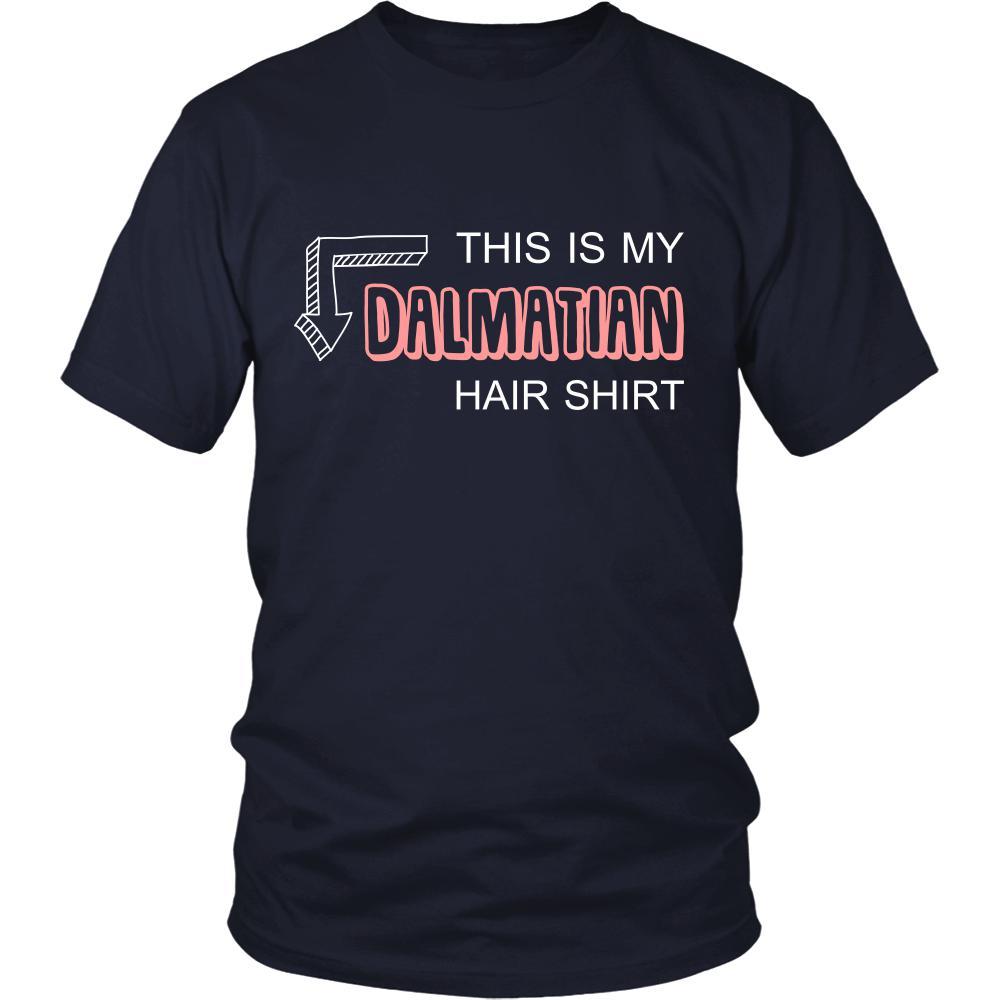 Dalmatian Shirt - This is my Dalmatian hair shirt - Dog Lover Gift-T-shirt-Teelime | shirts-hoodies-mugs