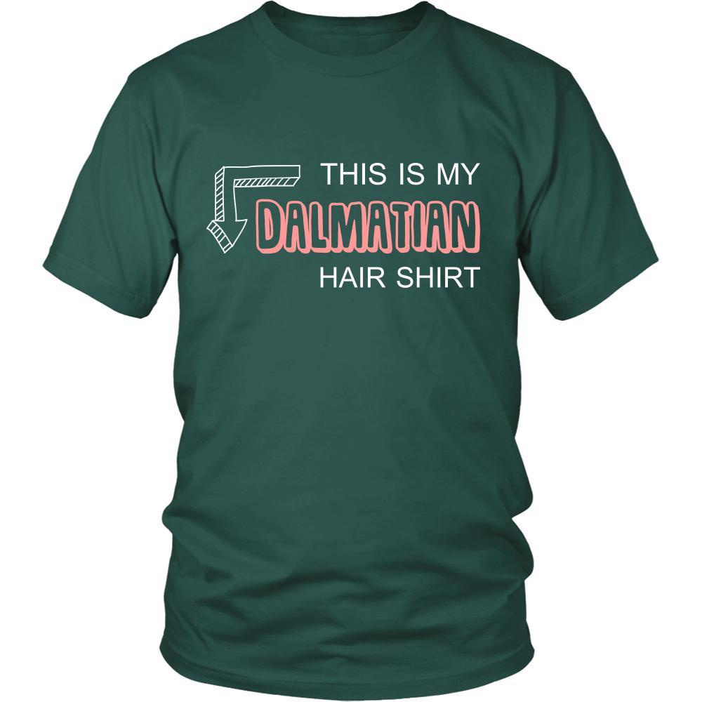 Dalmatian Shirt - This is my Dalmatian hair shirt - Dog Lover Gift-T-shirt-Teelime | shirts-hoodies-mugs