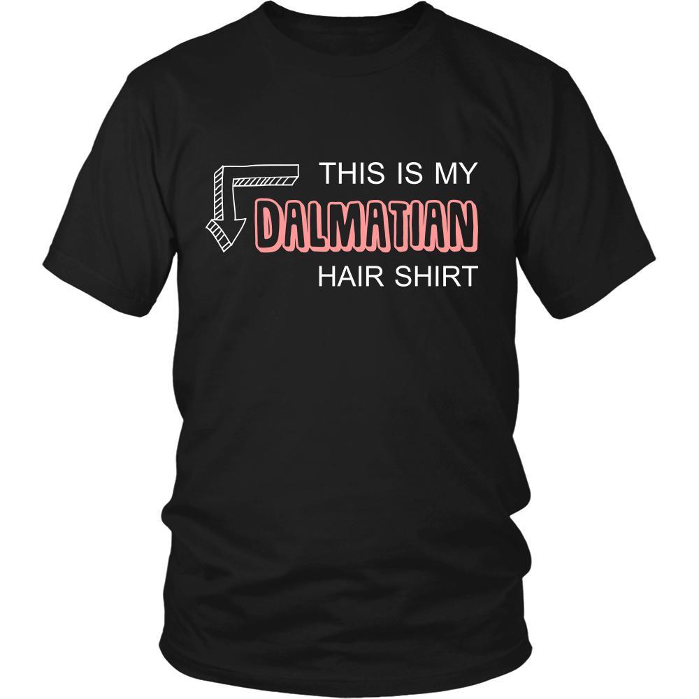 Dalmatian Shirt - This is my Dalmatian hair shirt - Dog Lover Gift-T-shirt-Teelime | shirts-hoodies-mugs