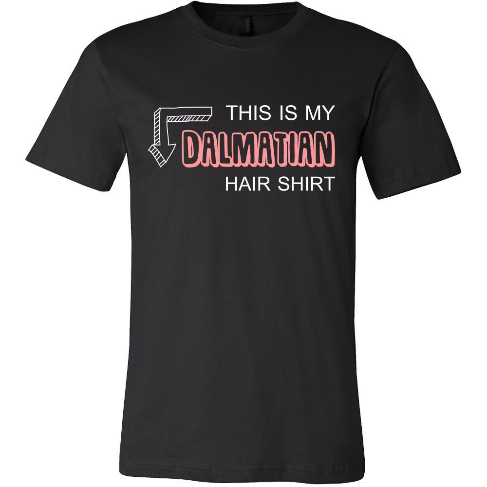 Dalmatian Shirt - This is my Dalmatian hair shirt - Dog Lover Gift-T-shirt-Teelime | shirts-hoodies-mugs