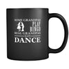 Dance Some Grandpas play bingo, real Grandpas go Dance 11oz Black Mug-Drinkware-Teelime | shirts-hoodies-mugs