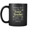 Dance Teacher - Everyone relax the Dance Teacher is here, the day will be save shortly - 11oz Black Mug-Drinkware-Teelime | shirts-hoodies-mugs