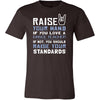 Dance Teacher Shirt - Raise your hand if you love Dance Teacher, if not raise your standards - Profession Gift-T-shirt-Teelime | shirts-hoodies-mugs