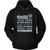 Dance Teacher Shirt - Raise your hand if you love Dance Teacher, if not raise your standards - Profession Gift-T-shirt-Teelime | shirts-hoodies-mugs