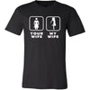 Dance Teacher - Your wife My wife - Father's Day Profession/Job Shirt-T-shirt-Teelime | shirts-hoodies-mugs