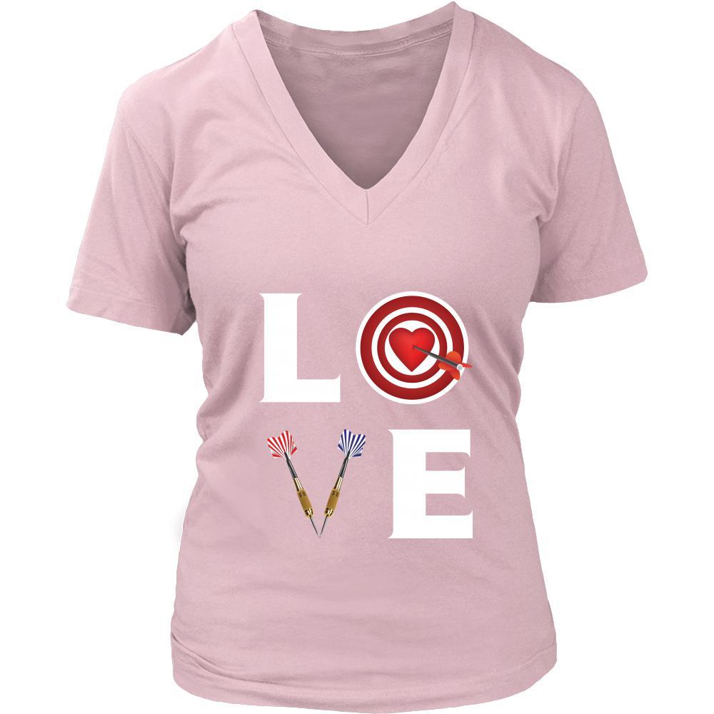 Darts - LOVE Darts - Darts Hobby Shirt-T-shirt-Teelime | shirts-hoodies-mugs