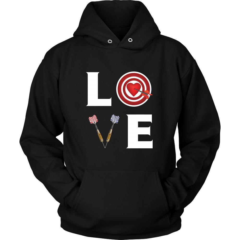 Darts - LOVE Darts - Darts Hobby Shirt-T-shirt-Teelime | shirts-hoodies-mugs