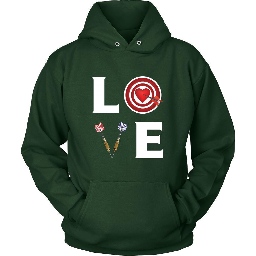 Darts - LOVE Darts - Darts Hobby Shirt-T-shirt-Teelime | shirts-hoodies-mugs