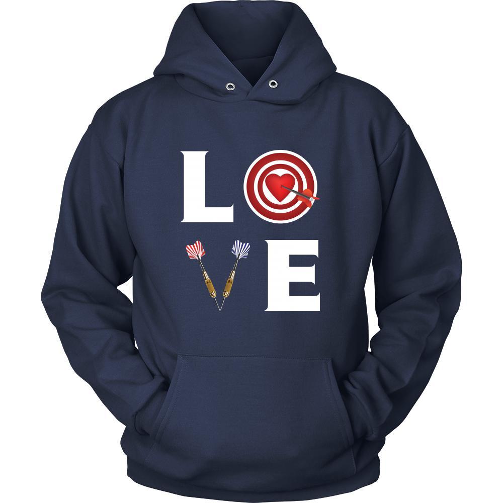 Darts - LOVE Darts - Darts Hobby Shirt-T-shirt-Teelime | shirts-hoodies-mugs