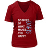 Darts Shirt - Do more of what makes you happy Darts- Hobby Gift-T-shirt-Teelime | shirts-hoodies-mugs