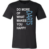 Darts Shirt - Do more of what makes you happy Darts- Hobby Gift-T-shirt-Teelime | shirts-hoodies-mugs