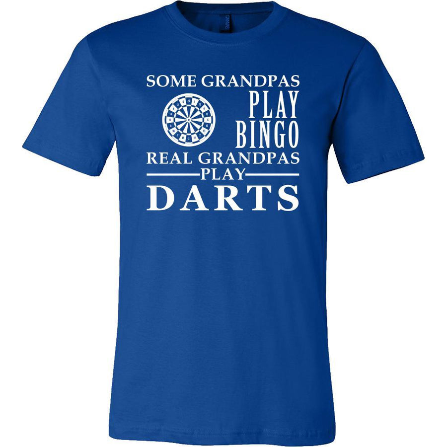 Darts Shirt Some Grandpas play bingo, real Grandpas go Darts Family Hobby-T-shirt-Teelime | shirts-hoodies-mugs
