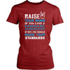 Database Administrator Shirt - Raise your hand if you love Database Administrator, if not raise your standards - Profession Gift-T-shirt-Teelime | shirts-hoodies-mugs