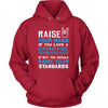 Database Administrator Shirt - Raise your hand if you love Database Administrator, if not raise your standards - Profession Gift-T-shirt-Teelime | shirts-hoodies-mugs