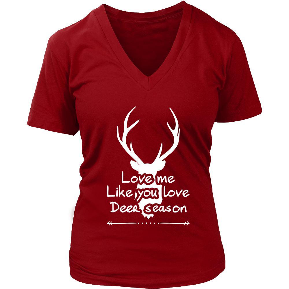 Deer Shirt - Love Deer Season - Animal Lover Gift-T-shirt-Teelime | shirts-hoodies-mugs