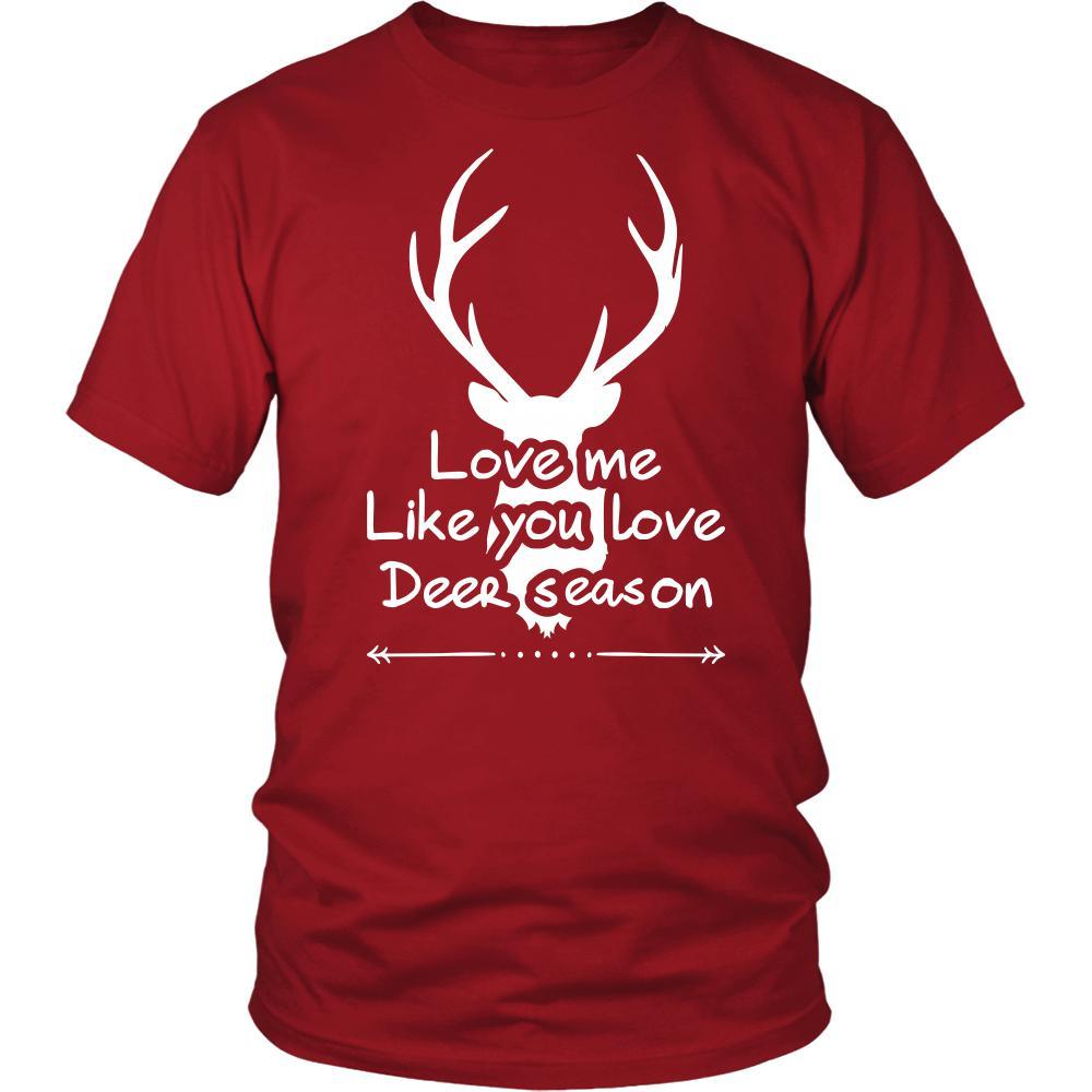 Deer Shirt - Love Deer Season - Animal Lover Gift-T-shirt-Teelime | shirts-hoodies-mugs