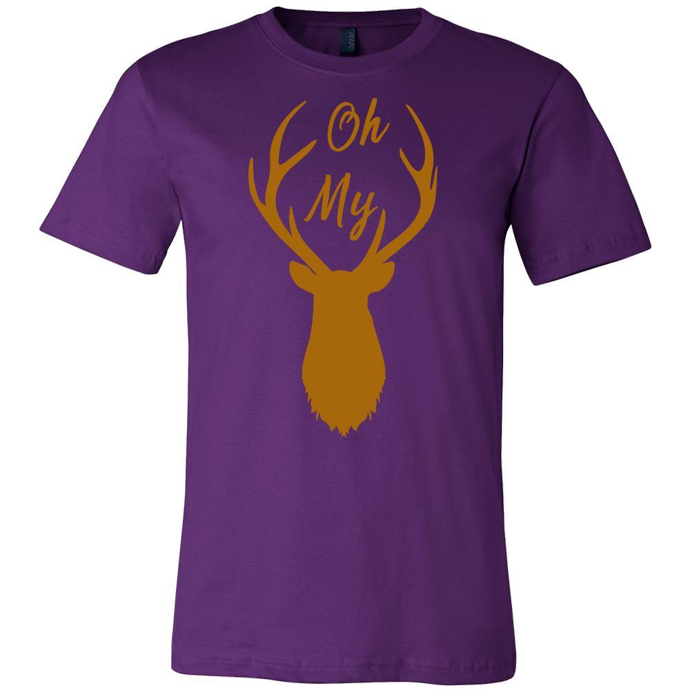 Deer Shirt - Oh My Deer - Animal Lover Gift-T-shirt-Teelime | shirts-hoodies-mugs