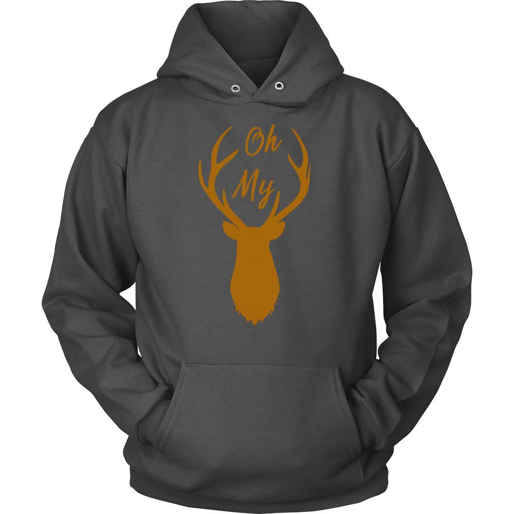 Deer Shirt - Oh My Deer - Animal Lover Gift-T-shirt-Teelime | shirts-hoodies-mugs