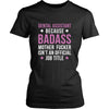 Dental Assistant Shirt - Dental Assistant because badass mother fucker isn't an official job title - Profession Gift-T-shirt-Teelime | shirts-hoodies-mugs