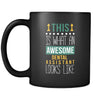 Dental assistant This is what an awesome dental assistant looks like 11oz Black Mug-Drinkware-Teelime | shirts-hoodies-mugs